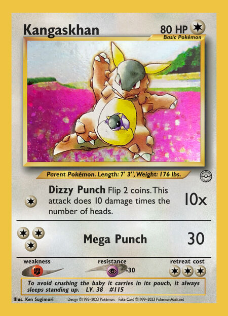 Kangaskhan UPC 7