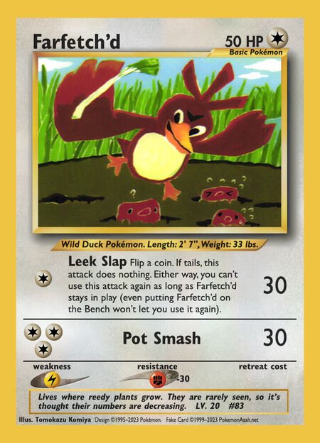 Farfetch'd UPC 74
