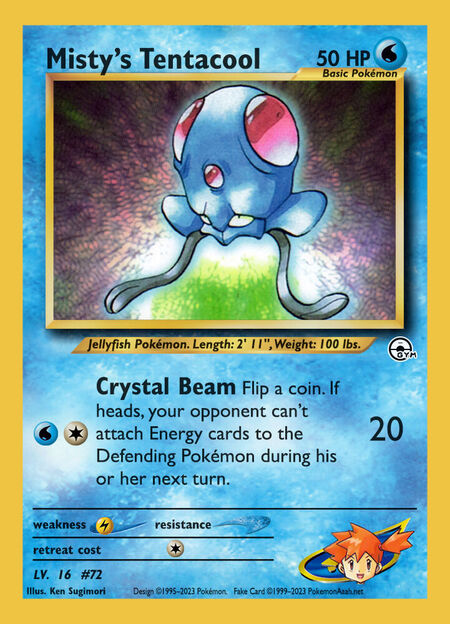 Misty's Tentacool UPC 79