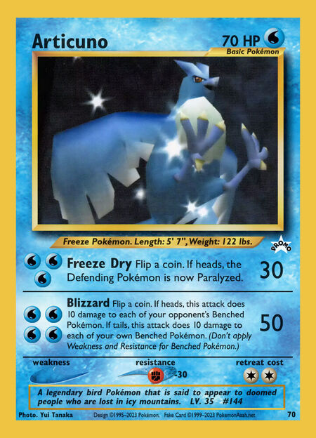 Articuno UPC 90