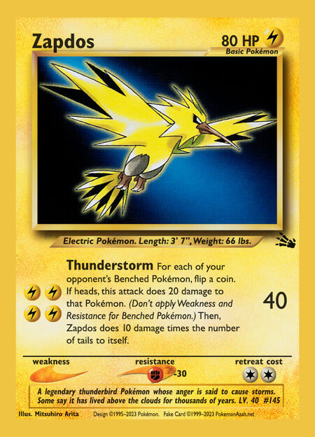 Zapdos UPC 95