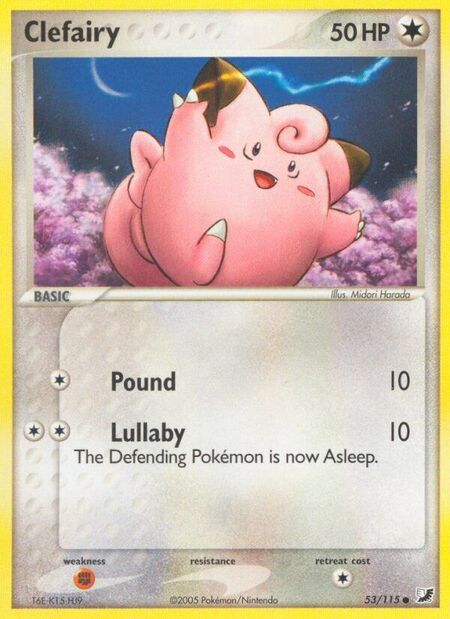 Clefairy Unseen Forces 53