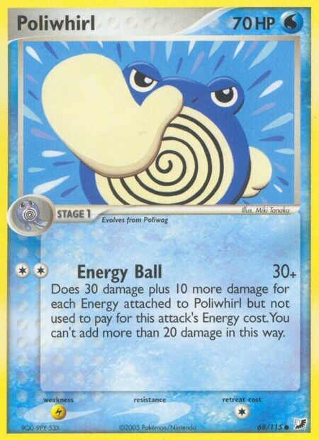 Poliwhirl Unseen Forces 68