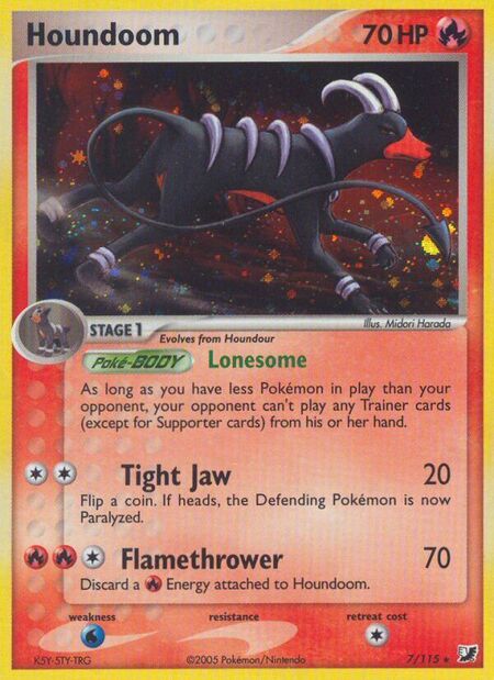 Houndoom Unseen Forces 7