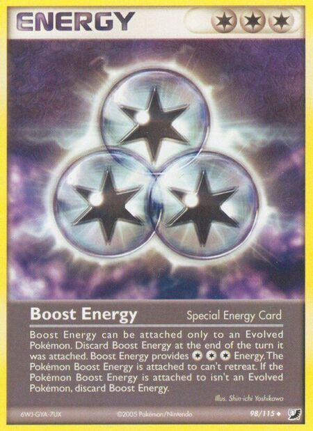 Boost Energy Unseen Forces 98