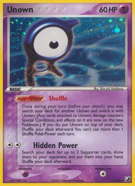 Unown Unseen Forces A