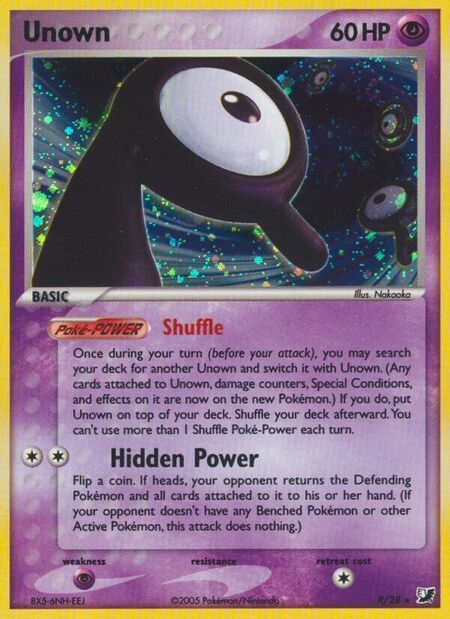 Unown Unseen Forces R