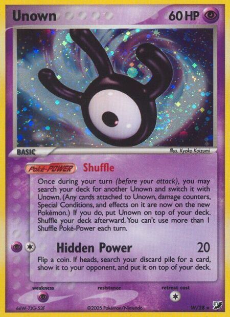 Unown Unseen Forces W