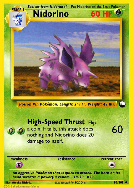 Nidorino VM 10