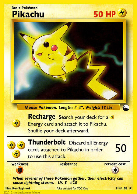 Pikachu VM 114