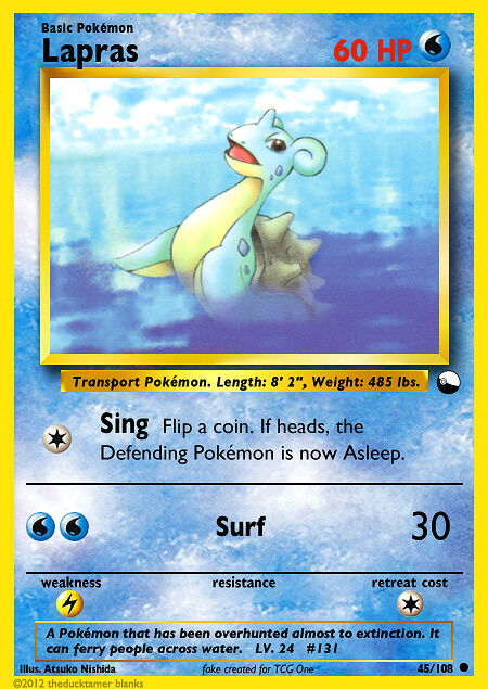 Lapras VM 45