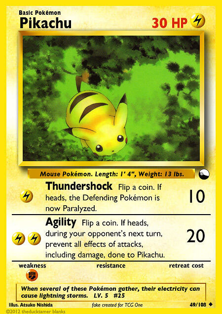 Pikachu VM 49