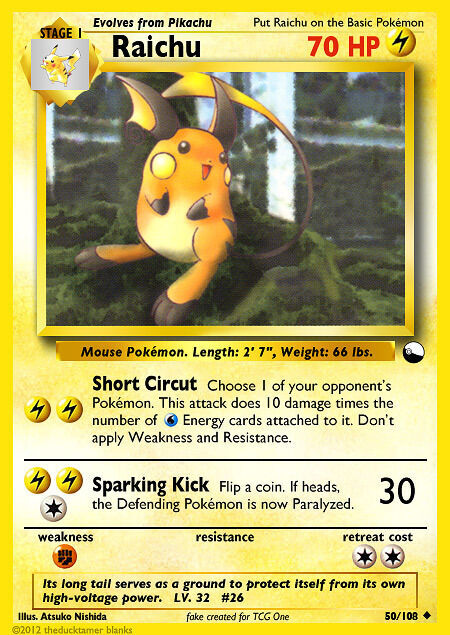 Raichu VM 50