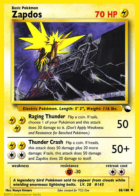 Zapdos VM 55
