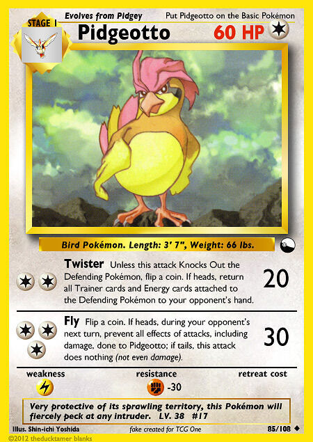 Pidgeotto VM 85