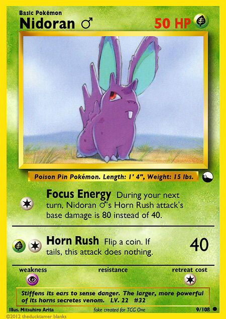 Nidoran♂ VM 9