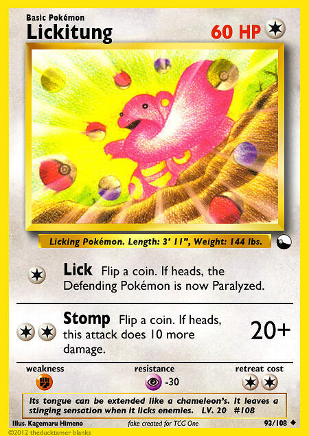 Lickitung VM 93