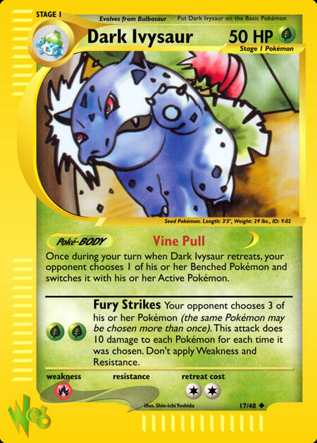 Dark Ivysaur WEB 17