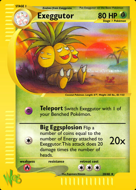 Exeggutor WEB 20