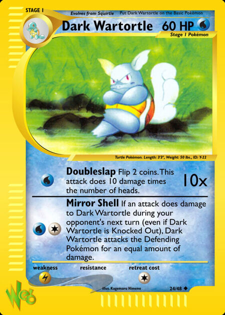 Dark Wartortle WEB 24