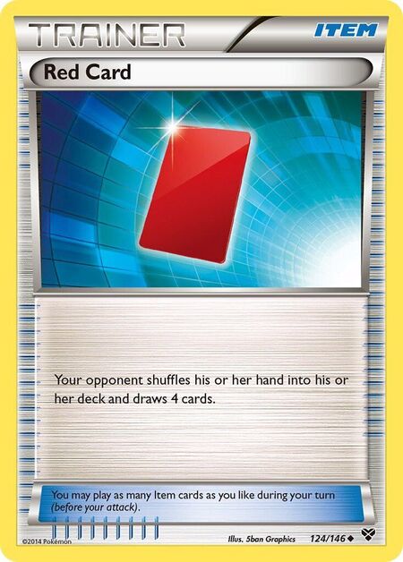 Red Card XY 124