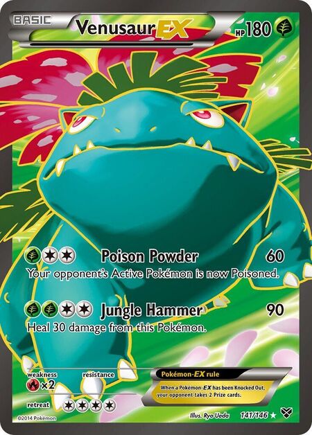 Venusaur-EX XY 141