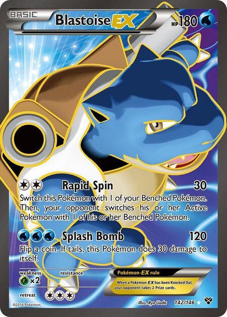 Blastoise-EX XY 142