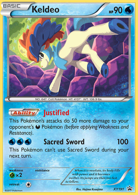 Keldeo XYP XY191