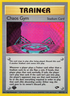 Chaos Gym (G2 102)