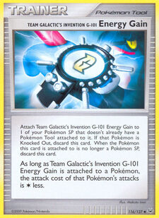 Team Galactic's Invention G-101 Energy Gain (PL 116)