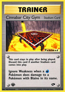 Cinnabar City Gym (MODG2 113)