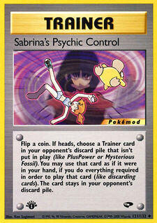 Sabrina's Psychic Control (MODG2 121)