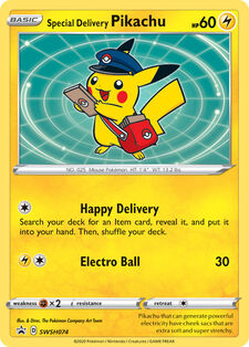 Special Delivery Pikachu (SWSHP SWSH074)