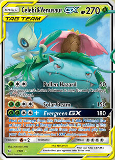 Celebi & Venusaur-GX (TMU 1)