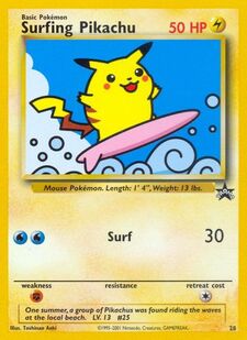 Surfing Pikachu (WBSP 28)